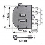 cr 2250 dx serratura